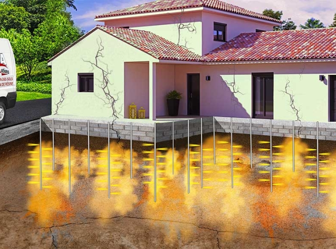 Affaissement de sol : comment l'injection de résine peut sauver votre maison !